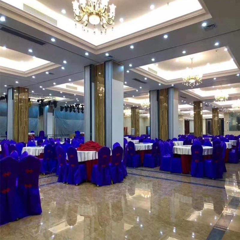 宴会厅酒店吊轨式移动隔断门舞蹈室隔音墙屏风隔断饭店活动隔断