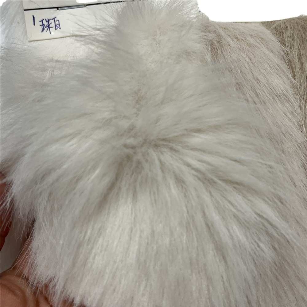 现货4CM长毛绒 奥斯托卡面料仿狐狸毛金托卡高低毛 服装鞋材毛绒