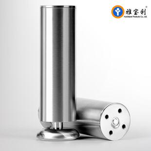 不桌锈钢撑加厚可调五节柜脚 家具配件茶几腿Stainles 沙发支柜脚