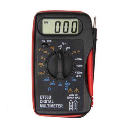 万用表 DT83B 薄款迷你型袖珍口袋型万能表电池容量检测 昊宇电子