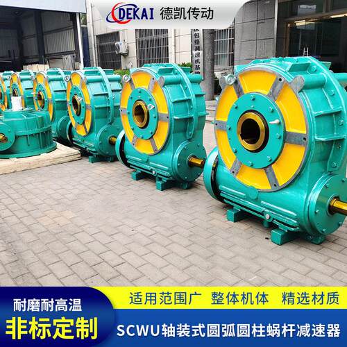 蜗轮蜗杆速机 CWU63-500圆弧齿蜗轮蜗杆速机TPU500立式速机