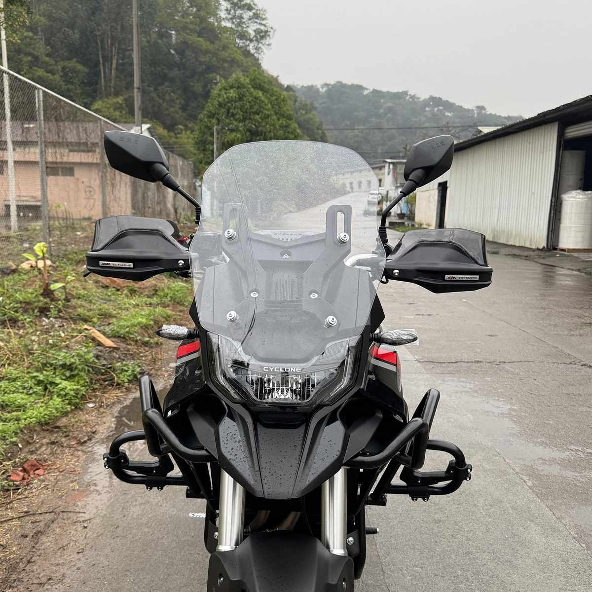 适用于赛科龙RX600改装手把挡风护手罩防风护手摩托车护手罩