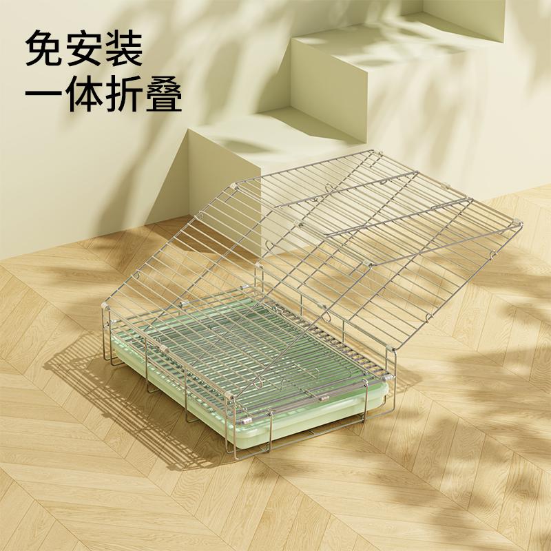优嗖鹦鹉304不锈钢折叠笼外出鸟笼子虎皮玄凤牡丹运输便携手提笼