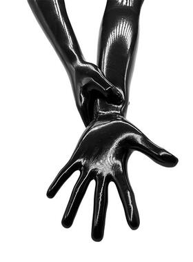 厂直供乳家胶手套/胶立体长手乳套lat乳ex胶衣搭配立体长手0.4mm