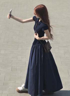 绝美不撞款洋装女2026夏季新款气质海边度假穿搭漂亮冷淡长裙子