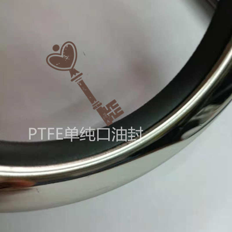 PTFE双唇不锈钢骨架油封50/55/58/60*68/72/75/80/85*8/10/12轴封