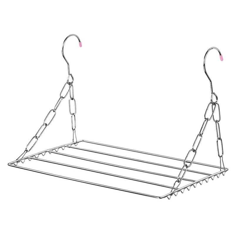 不锈钢窗外晾衣架窗台晾晒鞋架神器暖气片挂