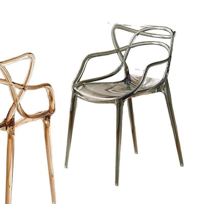 透明餐椅家用亚克力椅子创意水晶靠背凳设计师网红ins户外塑料椅,住宅家具,餐椅,淘宝优惠券,粉丝福利购,淘宝优惠卷