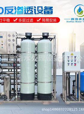 大型工业RO反渗透设备养殖厂用纯水机变频供水处理设备商用净水器