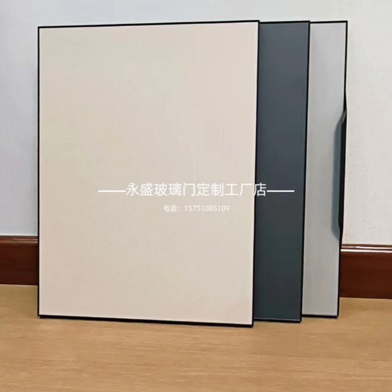 整体橱柜门定制铝蜂窝板带框门定做厨房免打孔自装订制门板浴室柜