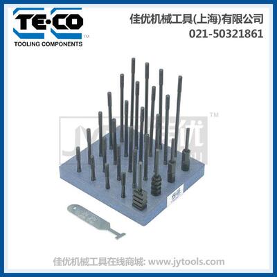 TE-CO 38件T型槽螺母和螺栓夹紧件套装 20601 ...