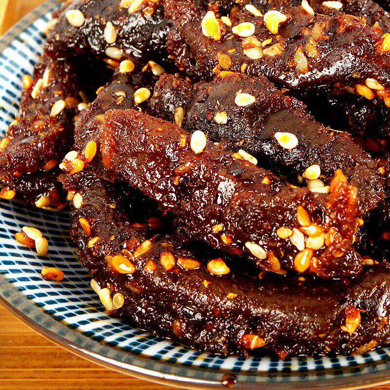 川辣妹真牛肉麻辣牛肉12g*30袋四川特产麻辣五香牛肉干零食小吃