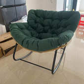 鸟窝摇摇椅摇篮轻奢摇椅北欧客厅阳台网红藤椅摇椅超大号成人摇椅