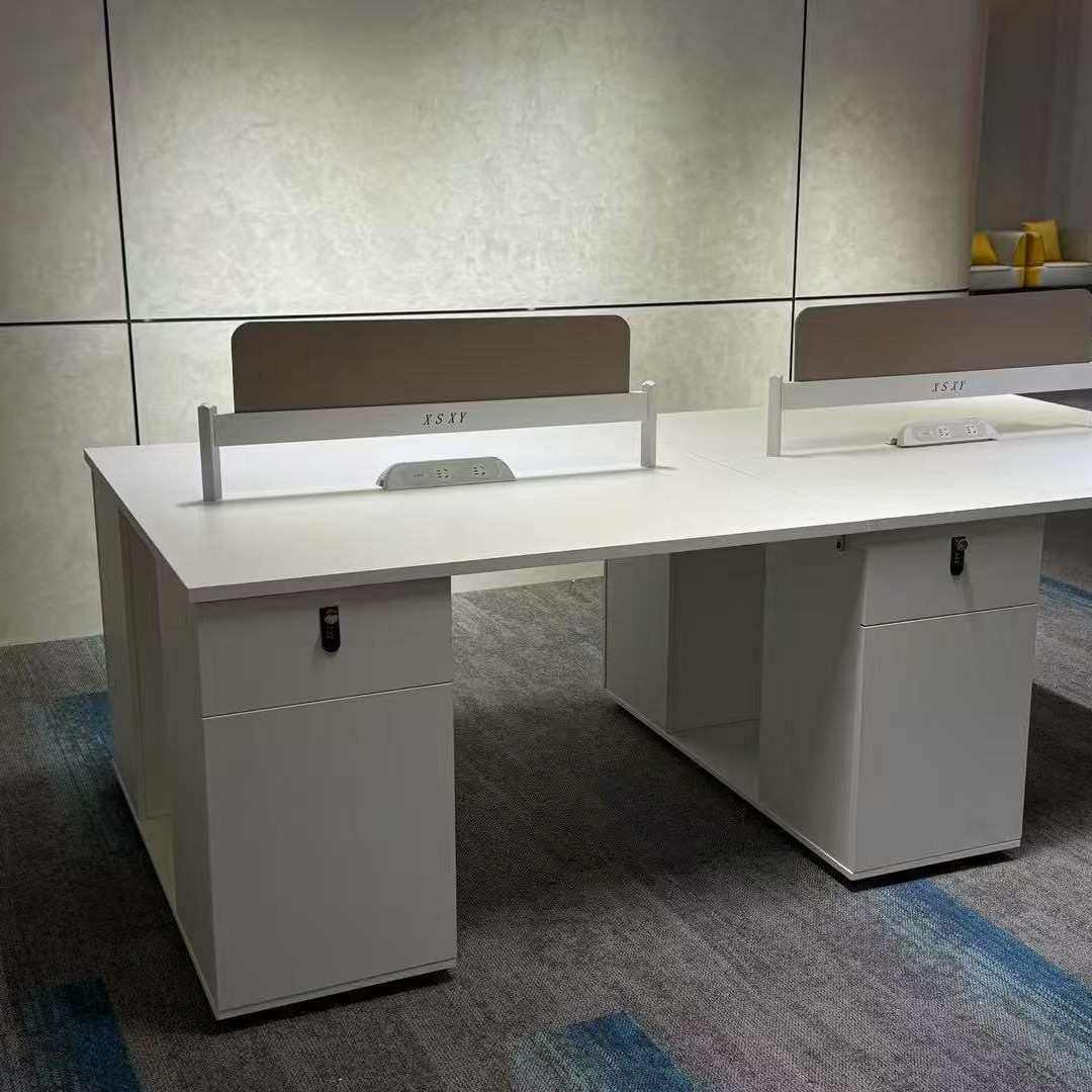 职员办公桌椅组合简约现代双人四人位员工卡座办公室电脑桌六人位,商业/办公家具,办公电脑桌,淘宝优惠券,粉丝福利购,淘宝优惠卷