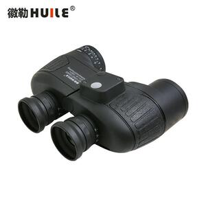 徽勒潜行HD0750双筒望远镜HD1050日夜两用专业级测距罗盘航海