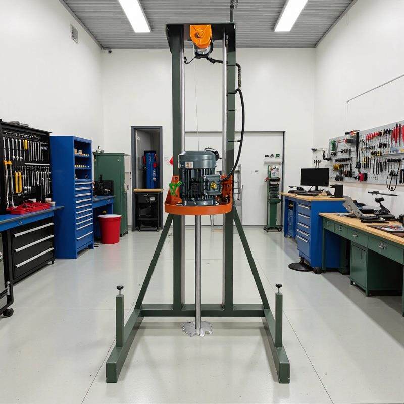 供应江西树脂颜料搅拌机电动升降分散机胶水涂料吨桶搅拌桶