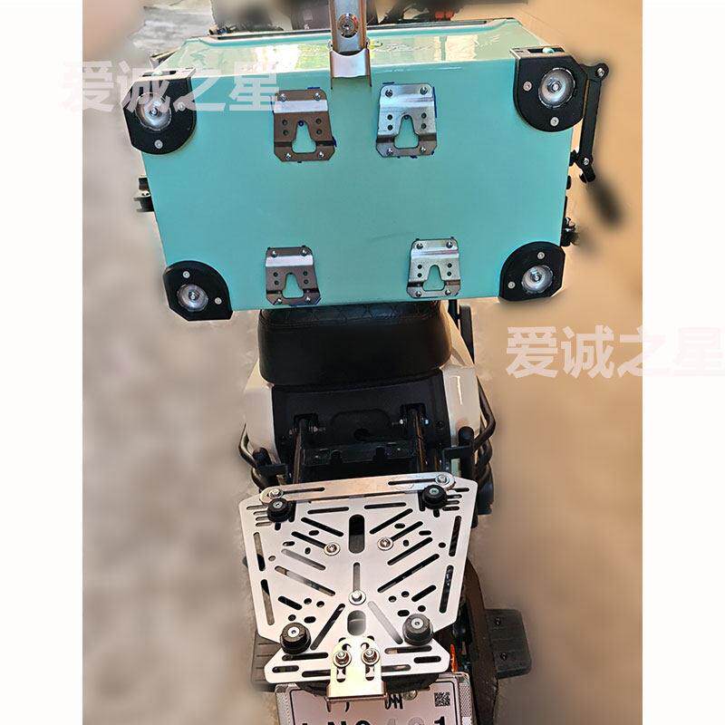 钓鱼箱拆卸快速安装改装配件摩托 托电动车铝合金快拆垫圈锁钩搭