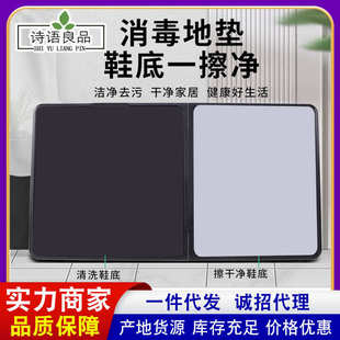 进出门口自动清洁地垫家用消毒地垫入户吸水消毒地垫一件代发