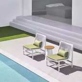 户外沙发庭院民宿酒店别墅室外休闲桌椅组合防水防晒绳编沙发藤椅