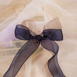 教师节圣诞节生日礼物包装彩带纱带，服饰礼盒绸带，蝴蝶结丝带花