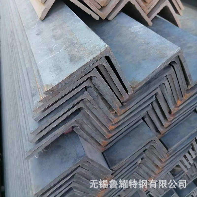无锡钢铁厂Q235B镀锌角钢热轧等边角钢 碳钢三角铁切割冲孔 可定