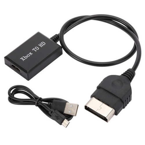 XBOX转HDMI高清转换器XBOX一代复古游戏机转HDMI转换线Xbox视频线