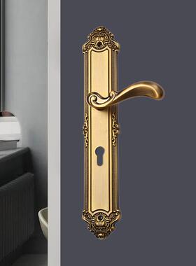 源头厂BSO家欧静门锁磁吸家用卧子室房间实木门锁具双音开母门锁