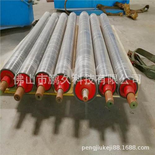 皮带机传动辊包胶输送辊筒包胶耐高温聚氨酯胶轮包胶滚筒印刷辊