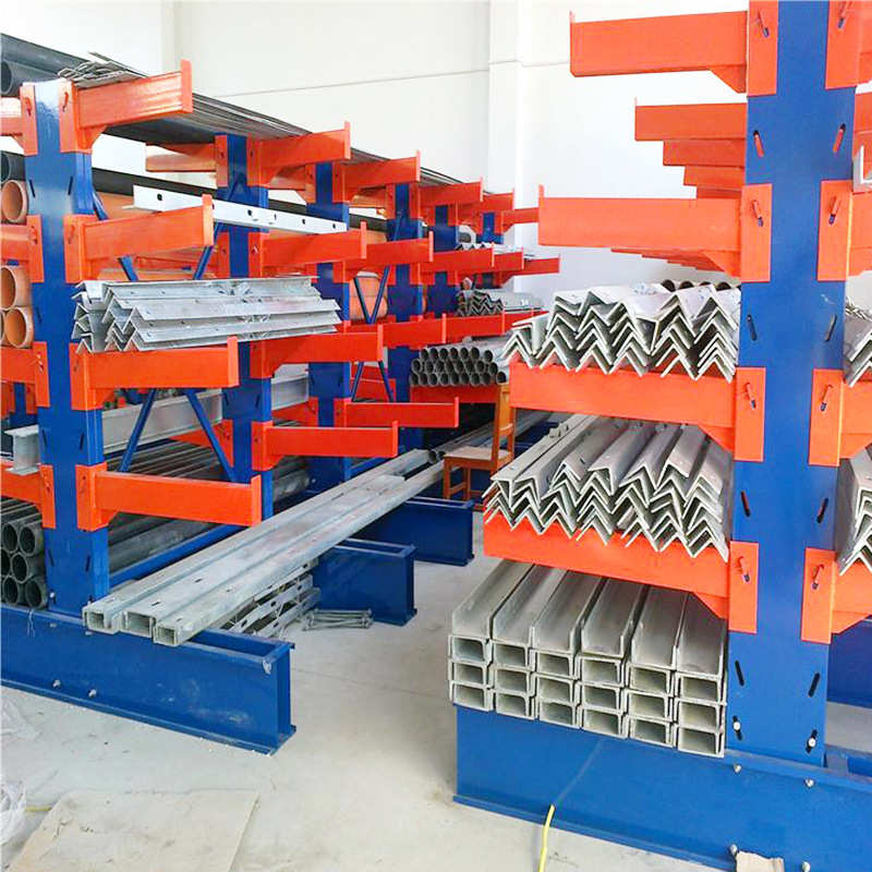 厂家定制悬臂梁式货架钢结构悬臂架双向调节货架钢管水管置物架