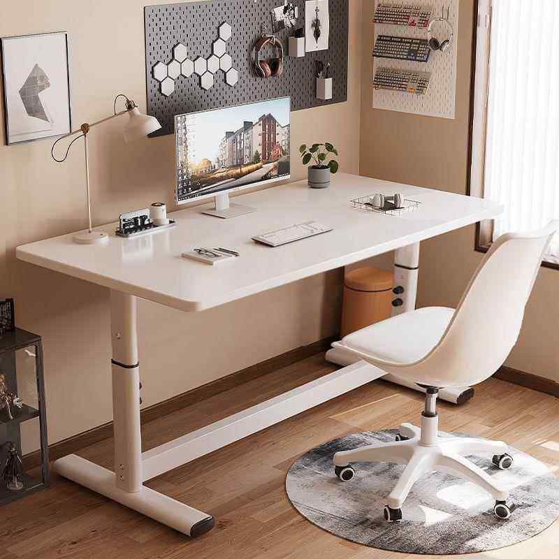 电脑桌家用台式书桌学生写字桌简约儿童学习桌可升降办公升降桌子