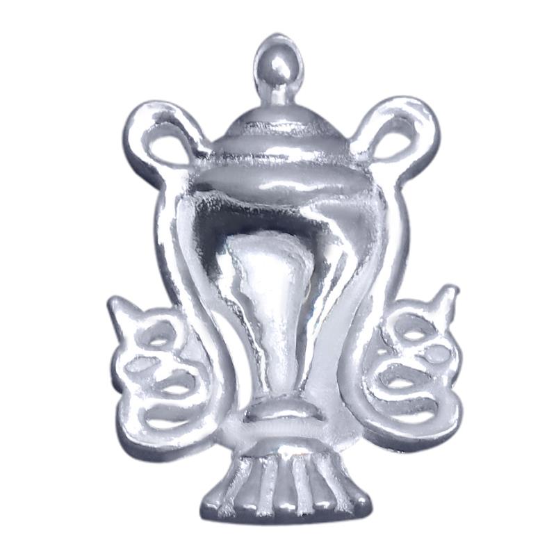 正品纯银八吉祥摆件供密宗宝瓶八佛前曼扎藏9盘宝石99足银佛像装