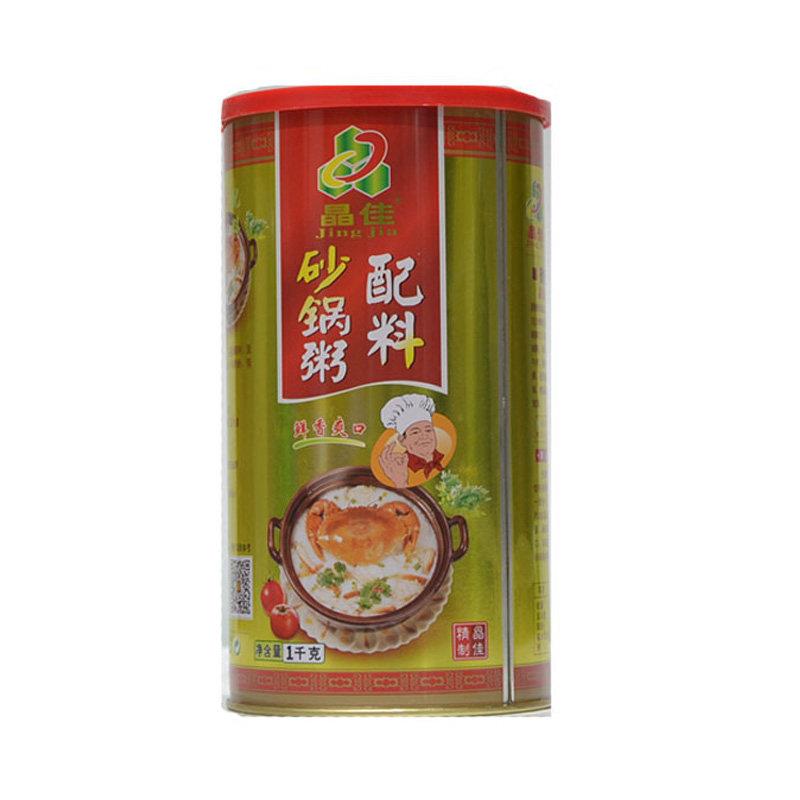 晶佳砂锅粥配料1kg*2海鲜粥 皮蛋瘦肉粥潮汕粥煮粥调味料鸡粉商用