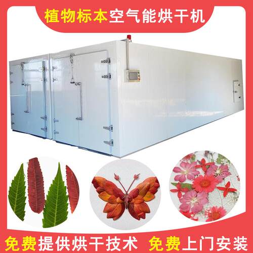 植物标本烘干机空气能花卉带根茎叶植物烘干房整株植物烘干设备