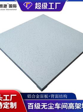 铝合金防静电高架活动地板洁净车间铝合金高架地板专业厂家直销