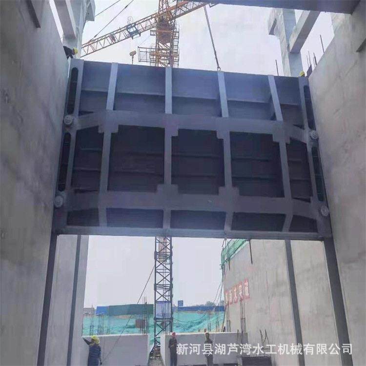 现货生产钢制闸门电动平板钢制方闸门水库电站水利不锈钢铸铁闸门