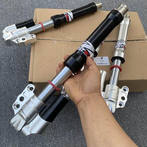 改装法斯特倒置前减震30芯CNC钢印前减小龟鬼火九号酷奇极核小牛