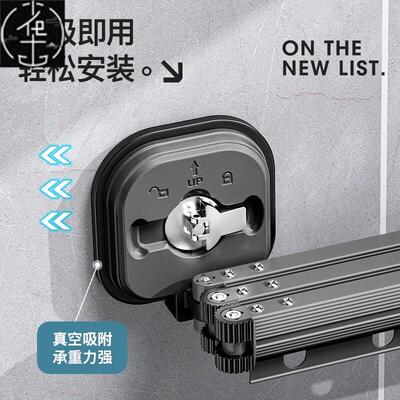 wall mounted folding clothes hanger clothes drying rack pole