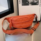 挎包 斜挎包潮简约唯美运动腰包学生个性 新款 胸包男女ins时尚