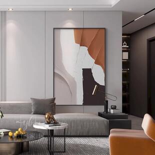 客大 2988背景壁地画竖版 抽象客厅装 饰墙画大幅落画超轻奢沙发TRY
