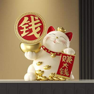招财猫摆件送朋CRCH0130台店铺开业礼友物开店礼品公司前发财猫财