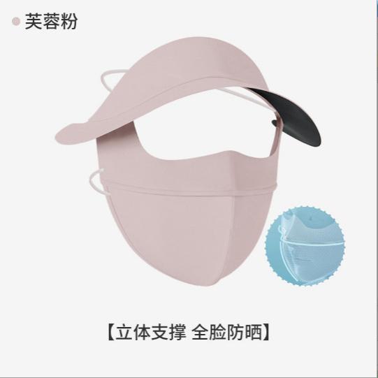 紫外线冰丝防晒口罩男女眼角面罩
