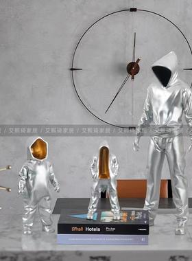 摆件简约现代客厅办公室抽象艺术品酒柜电视柜书柜书架雕塑装饰品