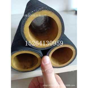 耐磨喷砂橡胶管钢丝编织喷砂胶管喷砂机专用胶管25mm32mm38mm