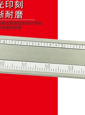 0-50-2001-300mm8570.0in公1英制双针不锈钢带表卡尺游标卡尺