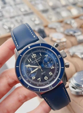 99新全套未使用 宝珀空军司令AC02-12B40-63B自动机械男表正品