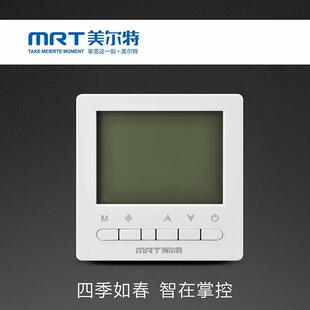 厂家液晶温控开关中央空温调节风机开机关度498调风盘管调速开