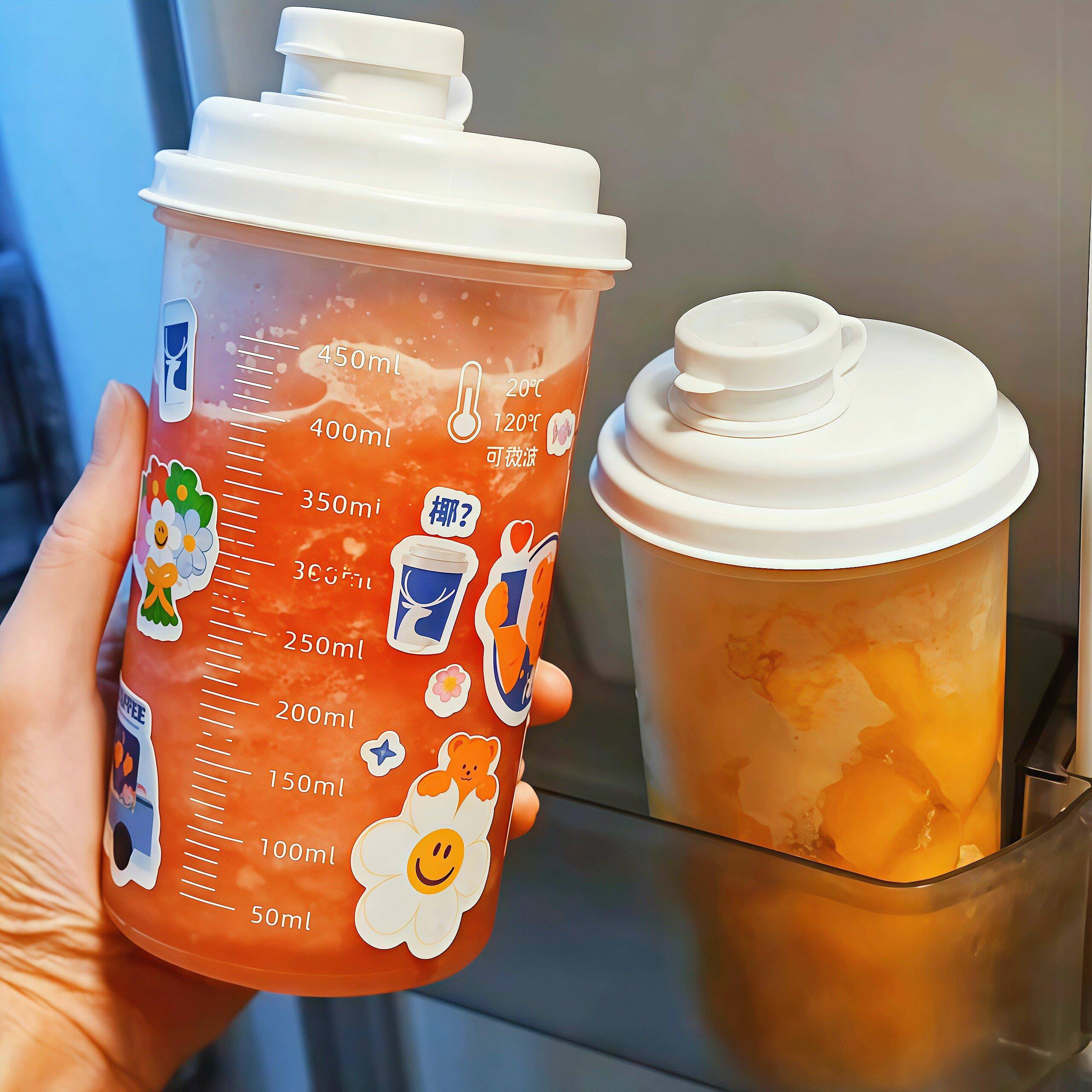 冰箱冷水壶家用夏天随身冰镇冷水杯外出可携式大容量耐高温食品级