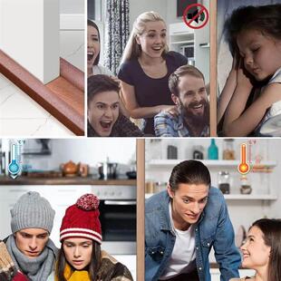 Seal Bottom Door Weather Under Strip Adjustable