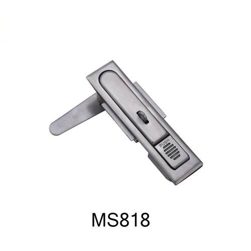 MS490不锈钢平面锁带挂工业配电箱控制箱门锁动力机械柜门锁柜锁