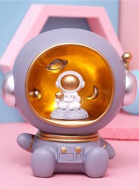 创意礼品太空人小夜灯太空灯送同学客厅卧室装饰存钱罐宇航员摆件